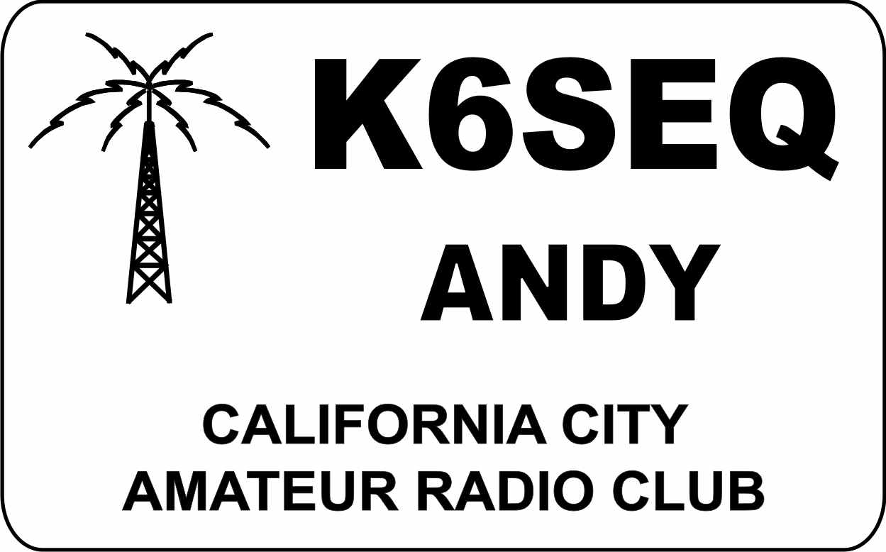 California City ARC Name Badge